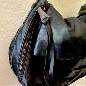 Aimee Kestenberg Black Leather Handbag